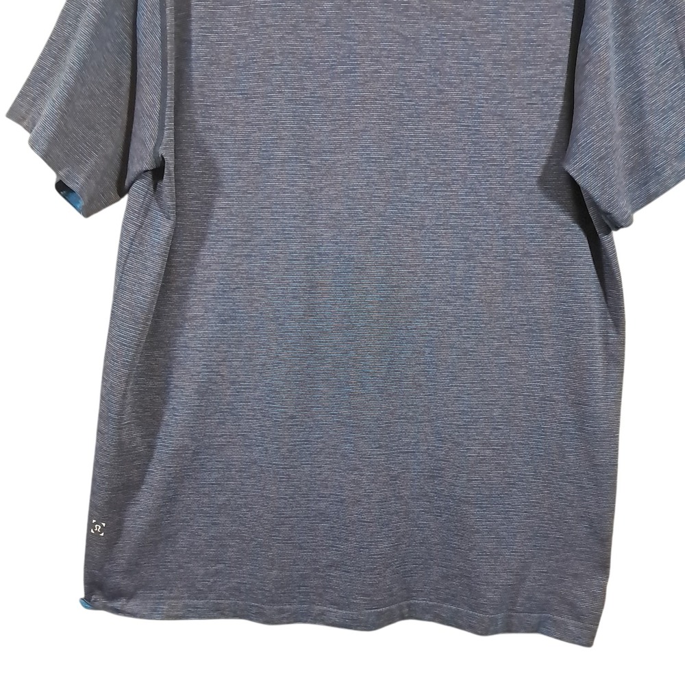 Lululemon Metal Vent Tech‎ Shirt Size XL Blue Outdoors Pullover Athleisure Mens - Picture 6 of 11